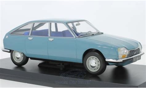 Miniature Citroen Gs Norev Club Bleue Voiture Miniature