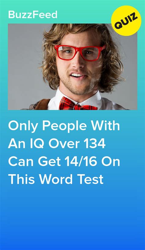 Only People With An Iq Over Can Get On This Word Test