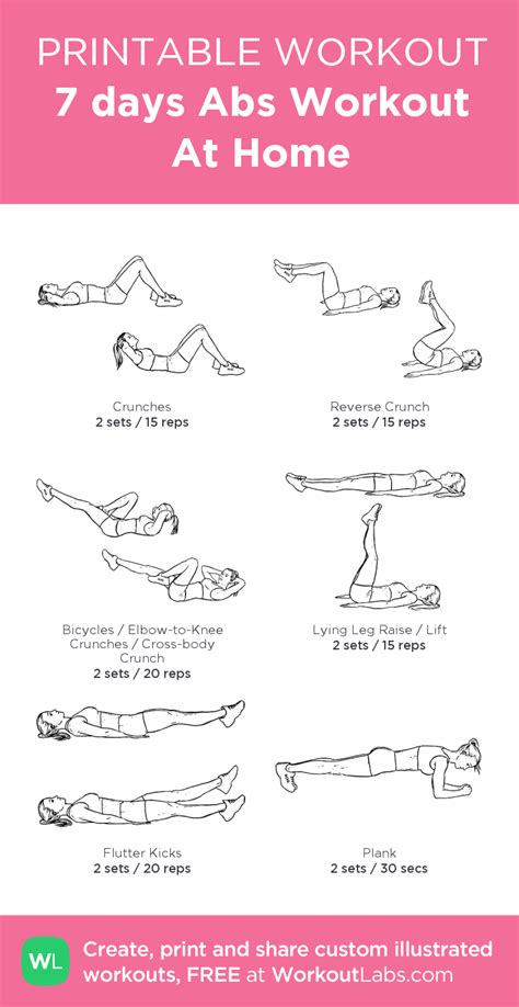 Free Home Workout Abdominal