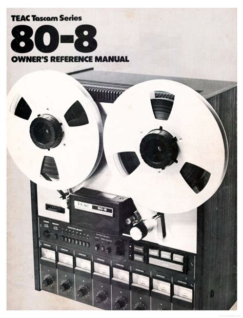 TEAC 80-8 TAPE RECORDER OWNER, SERVICE MANUAL AND SCHEMATICS - Tradebit