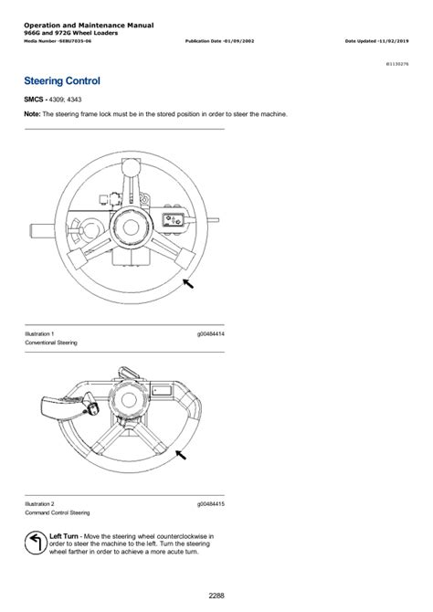 Caterpillar CAT 966G Wheel Loader Service Repair Manual (AAH00001 till 00354)