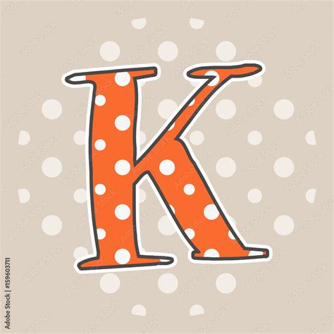 Pretty Letter K