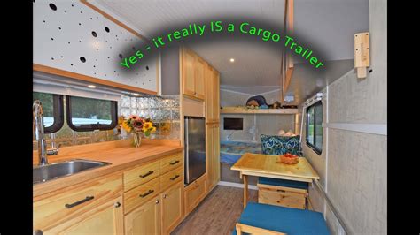 Cargo Trailer Camper Conversion Finished YouTube