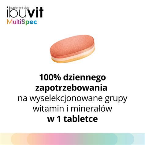 Ibuvit Multispec X Tr Jwarstwowych Tabletek O Kontrolowanym