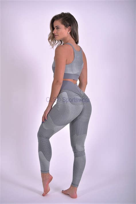 NC Galaxy Infinity Cinza Dry Textured Leggings And Biker Shorts CLS