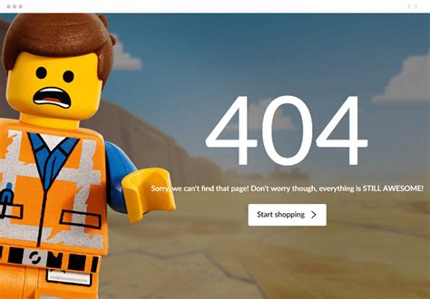 15 of the Best 404 Page Examples on the Web