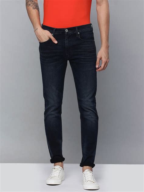 Buy Levis Men Blue Slim Fit Heavy Fade Stretchable Jeans Jeans For