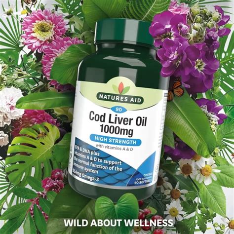 Natures Aid 1000mg High Strength Cod Liver Oil Pack Of 90 Capsules £7 97 Picclick Uk