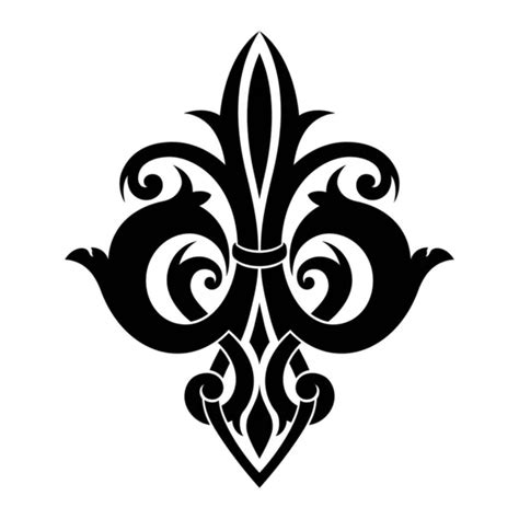 สัญลักษณ์ Fleur De Lis ภาพเวกเตอร์สต็อก สัญลักษณ์ Fleur De Lis