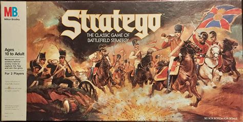 Vintage Stratego Board Game, 1986 Milton Bradley, #4916 - COMPLETE