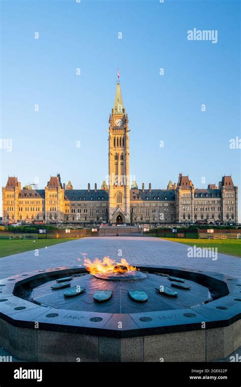 Parliament Hill in Ottawa, Ontario, in Canada Stock Photo - Alamy