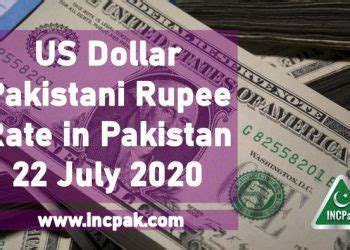 USD To PKR Dollar Rate In Pakistan 4 November 2021 INCPak