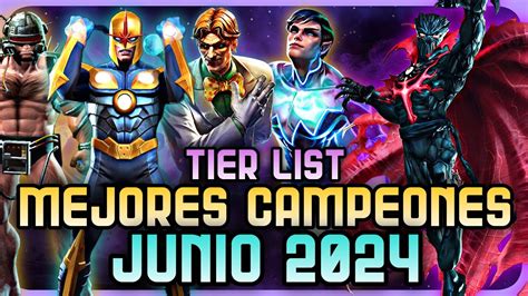 Tier List Junio Mejores Personajes Junio Godtier