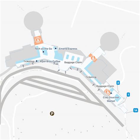 San Diego Airport Terminal 1 Map & Guide