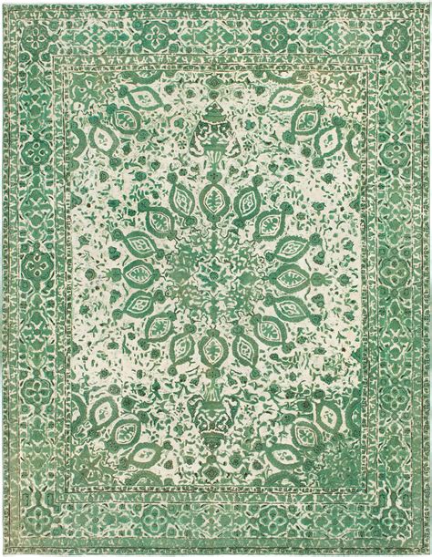 Green 9' 9 x 12' 8 Ultra Vintage Persian Rug | Rugs.com