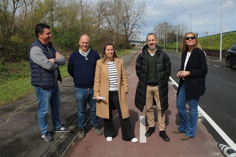 Finalizan Las Obras De Mejora Del Vial Entre La Rotonda Del C P La