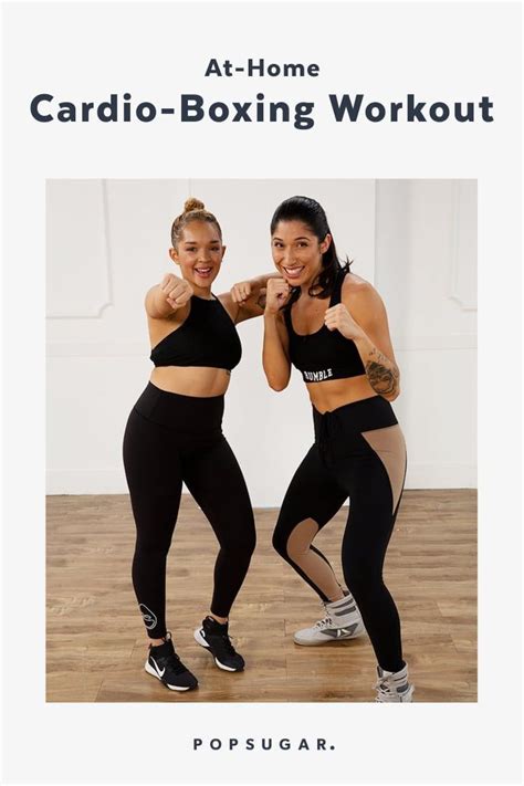 Get Ready To Rumble With This At Home Cardio Boxing Workout Cardio Boxing Workout Dance Workout