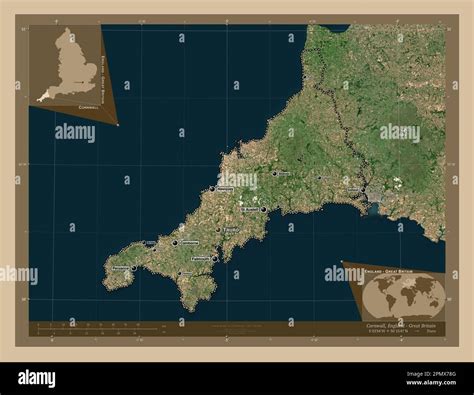 Cornwall Administrative County Of England Great Britain Low