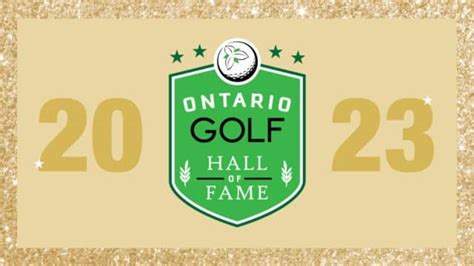 Ontario Golf Hall of Fame adds four new inductees for 2023 - Fairways ...