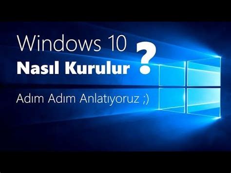 Usb Bellekten Windows Y Kleme Format Atma Youtube