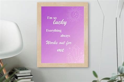 Positive Affirmations Printable Wall Art - Etsy