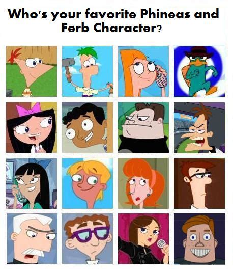 Favorite Phineas and Ferb Character by RocketSonic on DeviantArt