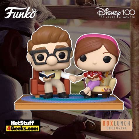 2023 Disney 100 Years: Up - Carl and Ellie Funko Pop! Moment