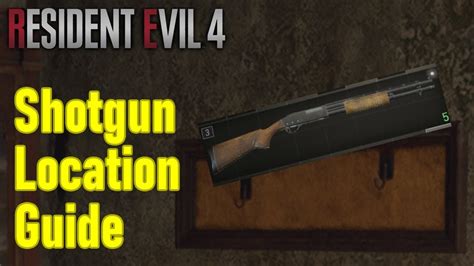 Resident Evil Remake Shotgun Location Guide How To Get W Shotgun