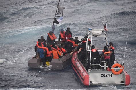 Coast Guard Rescues 33 People From Sinking Vessel Off Haiti United