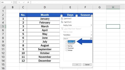 How To Create Filter In Excel