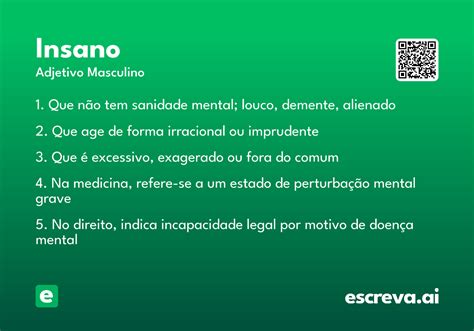 Significado Da Palavra Insanos
