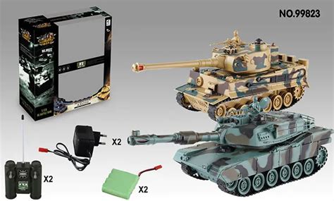 Remote Controlled Tanks M1a2 Abrams German Tiger Wassermaneu