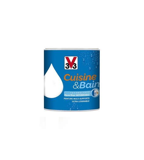 Peinture Cuisine Et Bain Satin Bleu Piscine L Sanifer