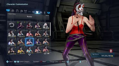 Tekken 7 Kunimitsu Customization Youtube