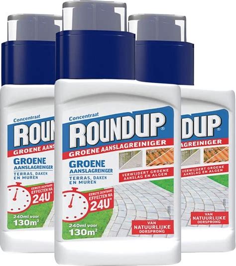 X Roundup Groene Aanslag Reiniger Concentraat Ml Bol