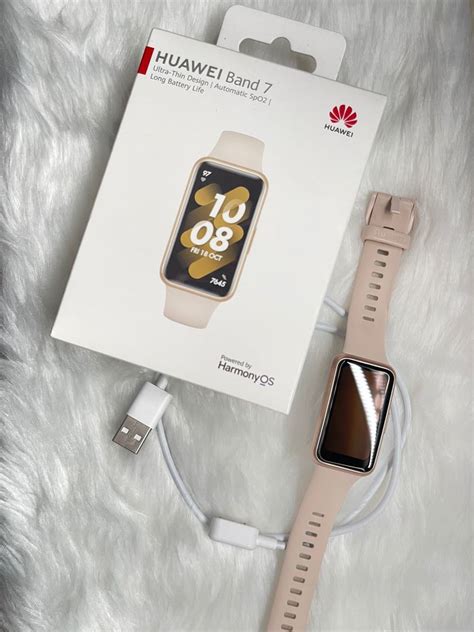 Huawei Band In Nebula Pink Mobile Phones Gadgets Wearables