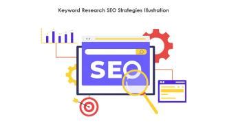 Keyword Research Seo Strategies Illustration