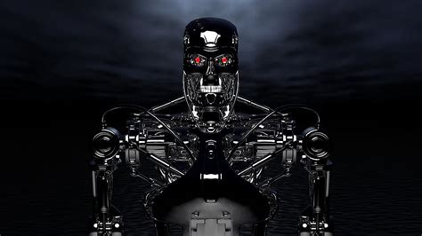 Terminator The Terminator T T Cyborg Robot Hd Wallpaper