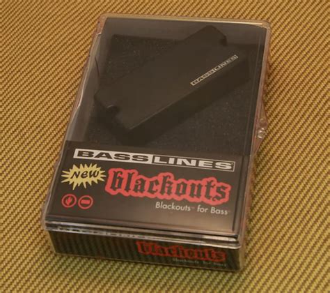 11407 08 Seymour Duncan Blackouts Bass 4 String Reverb Australia