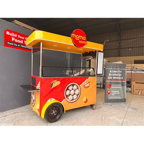 Momo Push Food Cart At Best Price In Greater Noida Azimuth Business On Wheels Private Limited