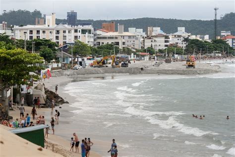 Saiba Como Est O Alargamento Da Praia Dos Ingleses Em Florian Polis