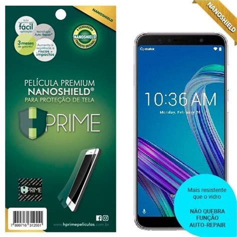 Pelicula Hprime Asus Zenfone Max Pro M Zb Kl Nanoshield Submarino