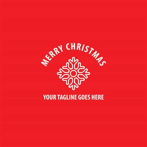 Merry Christmas Logo Vector 25450341 Vector Art At Vecteezy