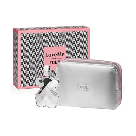 Ripley Loveme Tous The Silver Bw Letters Parfum Set Ml Neceser