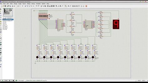 Codificador Y Decodificador En Proteus Pr Ctica Youtube
