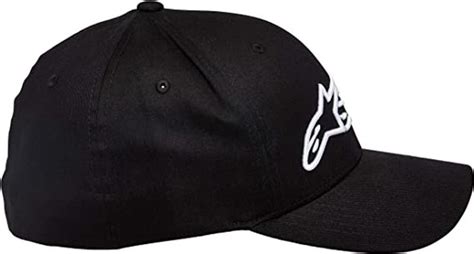 Blaze Flexfit Hat Black White Flexfit Alpinestars