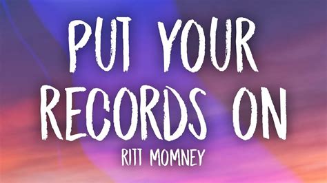 Ritt Momney Put Your Records On 1 Hour Music Lyrics Youtube