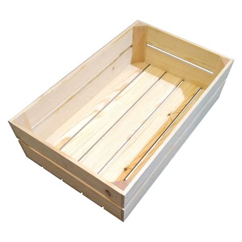 Gn Gastronorm Natural Slatted Box Display Unit X X