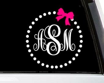 Girly car decals | Etsy