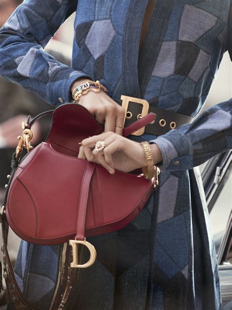 Dior Reboots Iconic Saddlebag Style As Hero Bag For 2018